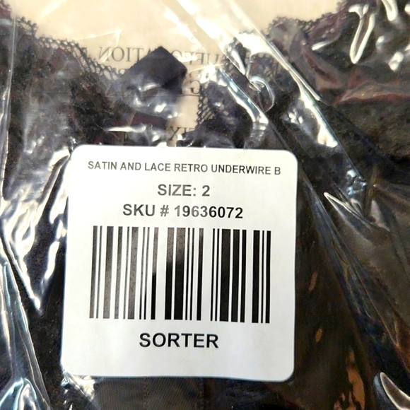 ❤️NWT VINTAGE TORRID BRA SATIN LACE RETRO STRAPPY UNDERWIRE BRALETTE ADJUSTABLE - Picture 4 of 11
